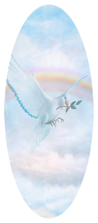 Dove Clouds Blue